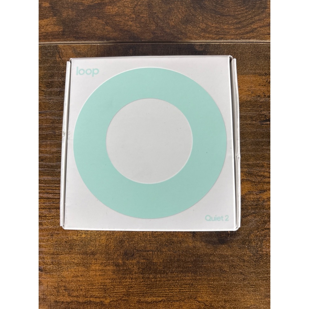 Loop Quiet 2 Earplugs Mint Noise Reduction Sleep Focus Travel NRR 14dB New